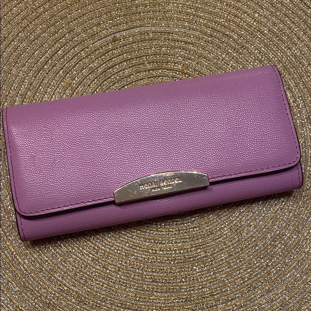 Henri Bendel lilac Wallet